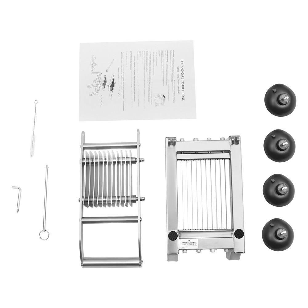 Manual Vegetable Fruit Chopper Cutter Food Processor Cutter Slicer Kitchen...