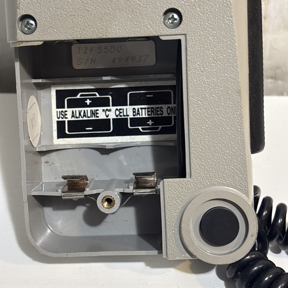 Halogen Leak Detector TIF 5500 Pump Style Automatic w/ Hard Case Tested/Works