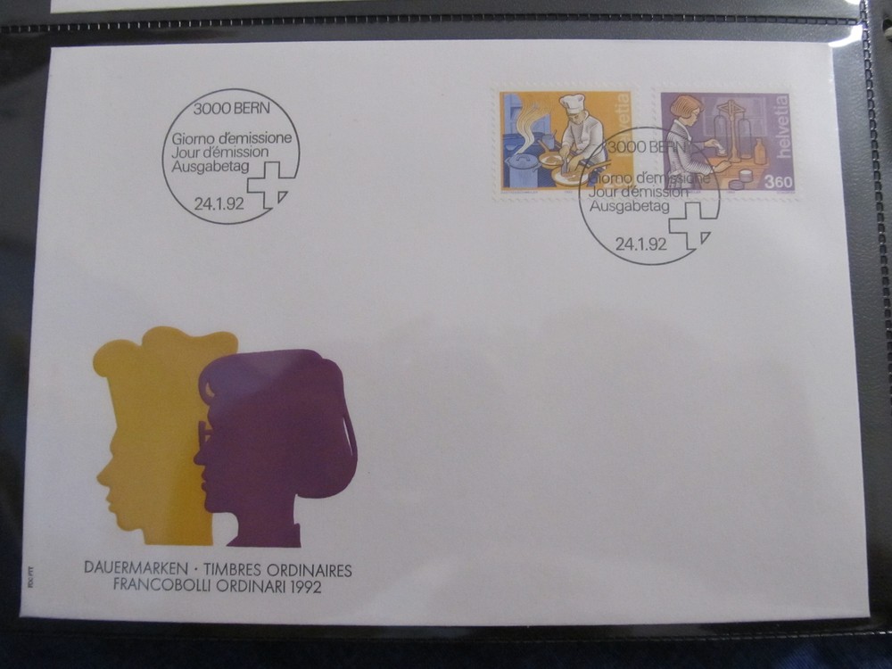 Switzerland 1992 FDC LR119F86