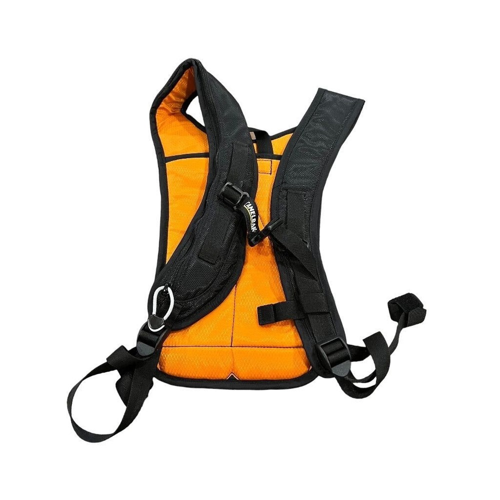 Camelback Snobowl Hydration Backpack No Bladder Orange Gray Black EUC