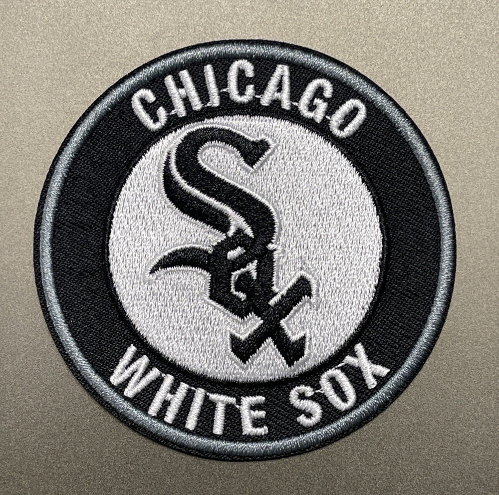 Chicago White Sox Patch Embroidered Iron 3x3 Inch