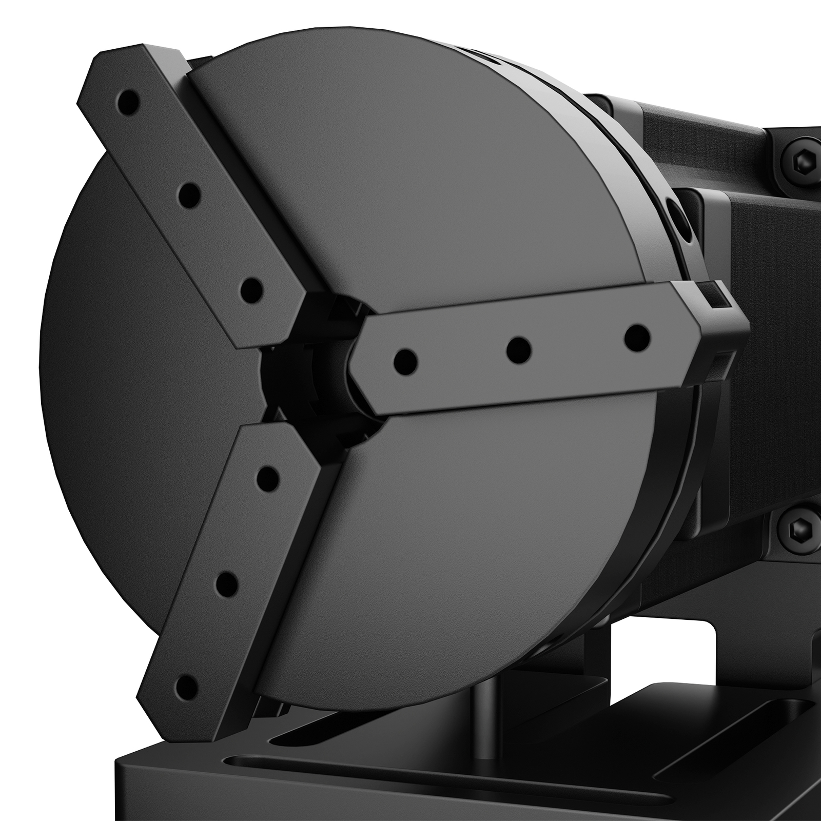 70mm Rotary Axis Attachment for Fiber Laser Engraver w 3 Jaw Rotary Chuck - Used