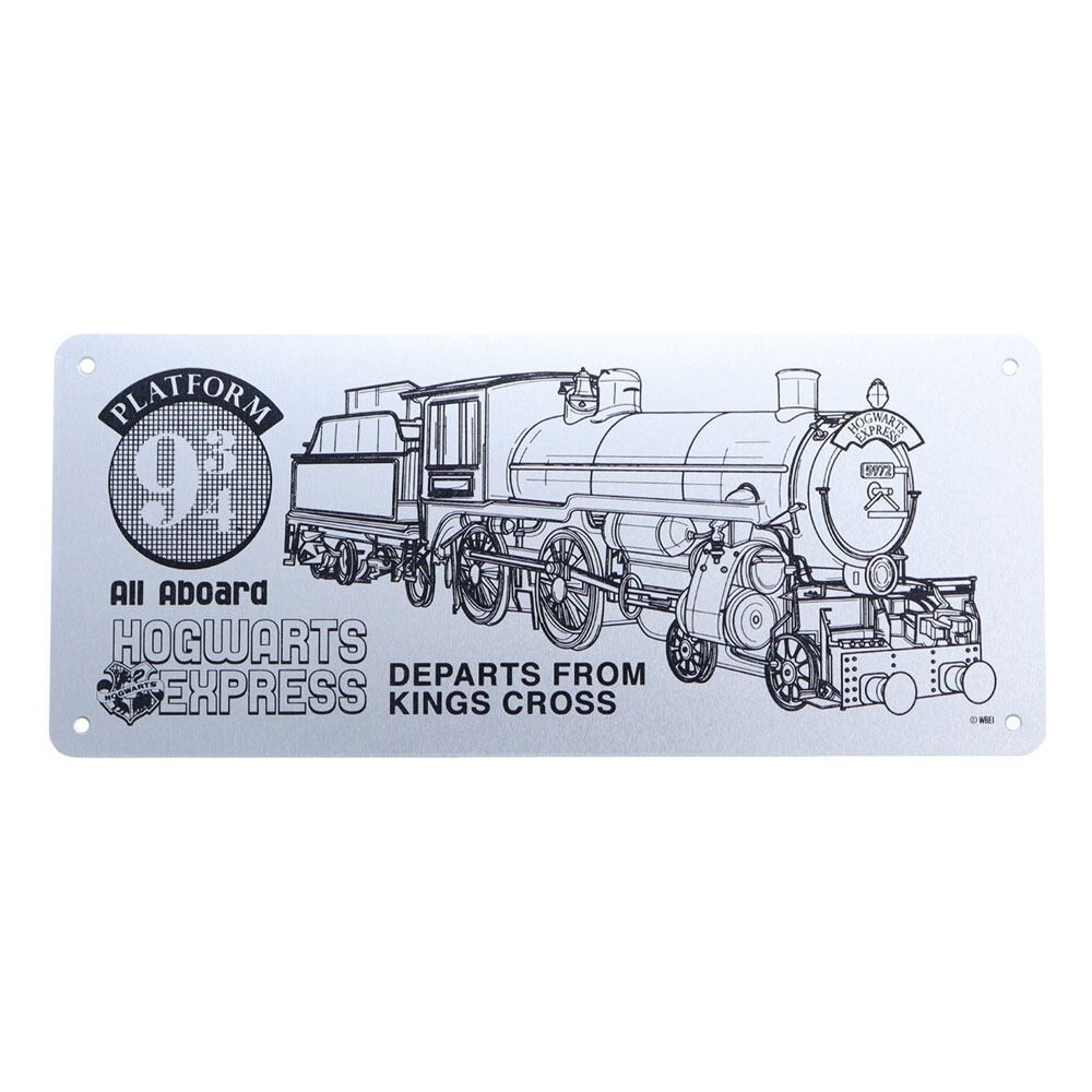 Harry Potter Hogwarts Express Schematic Limited Edition Fan-Plate