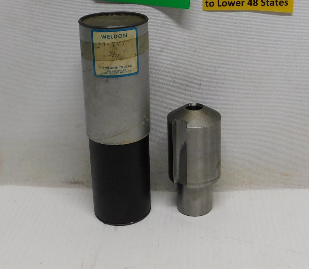 Weldon Tool Co. 3/4" Adapter # 39 - 955 Machine Shop Tool
