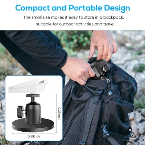 Starlink Mini 1/4 Nut Base, Adjustable Angle Starlink Mini Magnetic mount