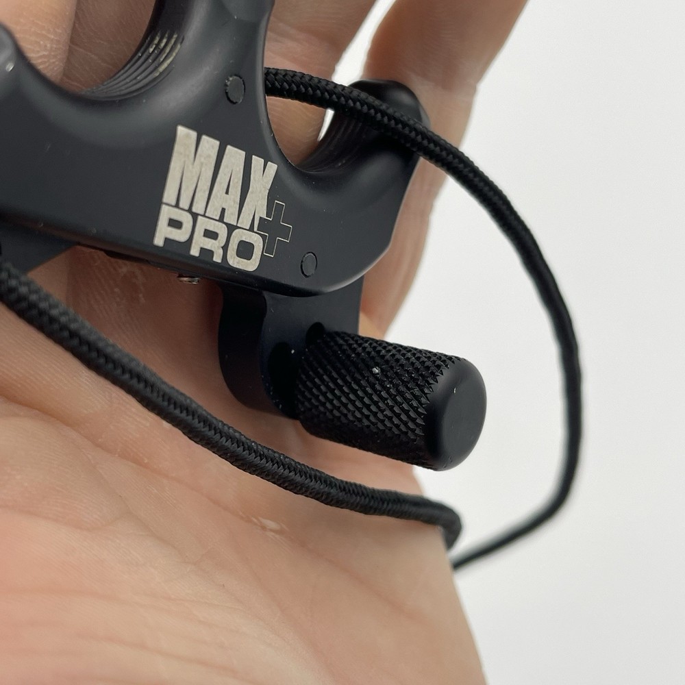 TRU Ball Max Pro Plus Bow Release - 4 Finger Black