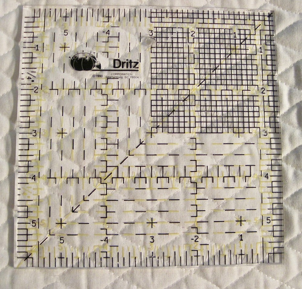 Dritz 5" x 5" Patchwork Quilting Ruler