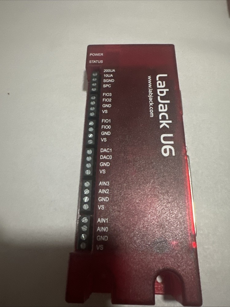 LabJack U6 Data Acquisition Device USB DAQ – Tested Working – Used