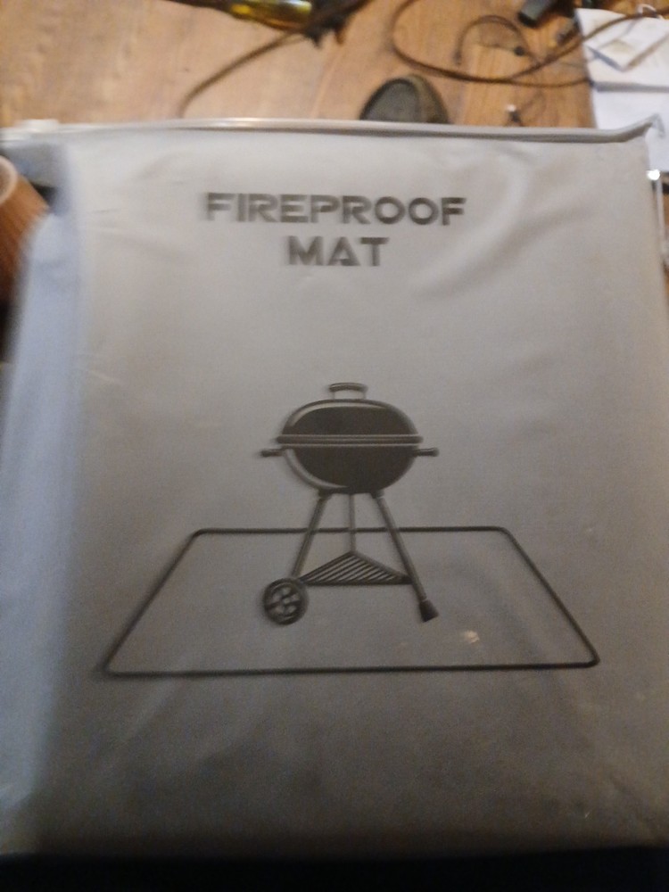 Protebox 60x40 In Under Grill Mat Black