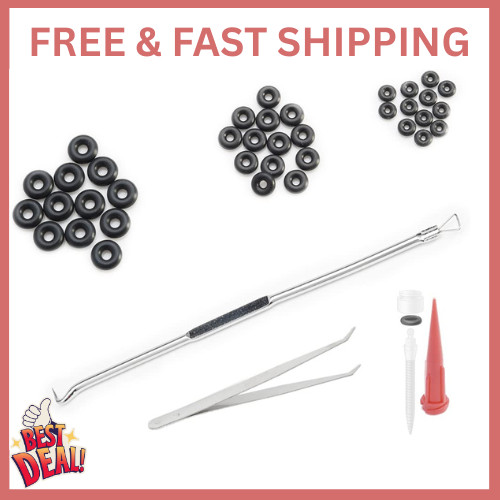 O-Ring Mini Dental Implants Replacement 3 Convenient Sizes with Tool Kit