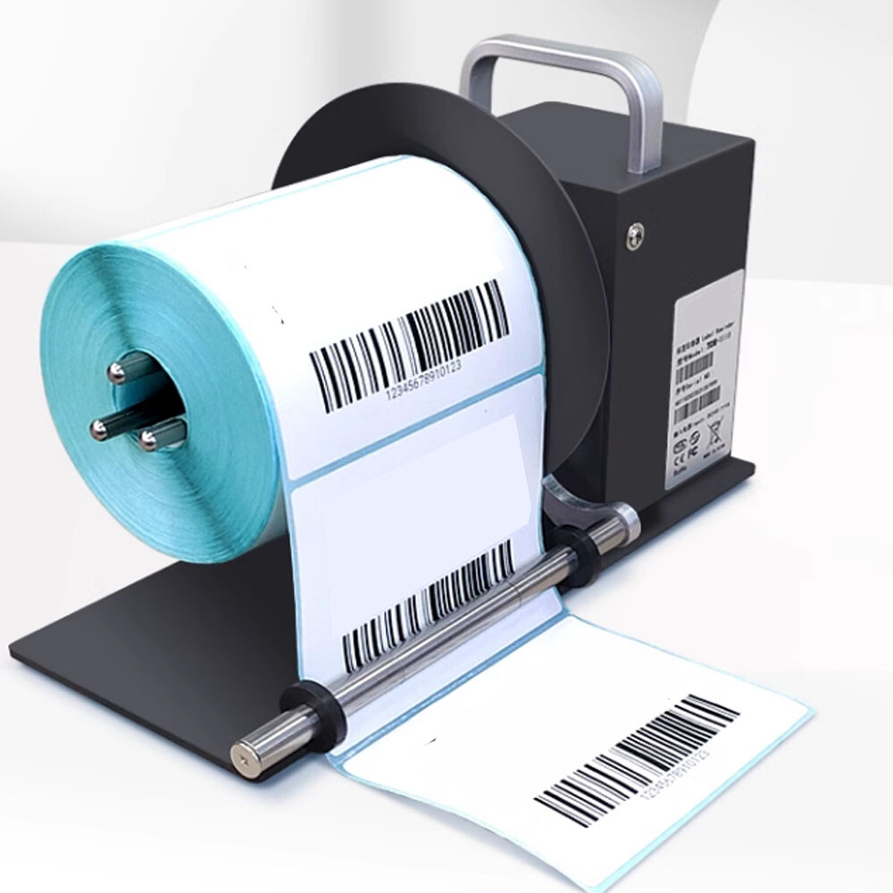Automatic Label Rewinding Machine Bar Code Label Rewinder Two-way Label 110MM