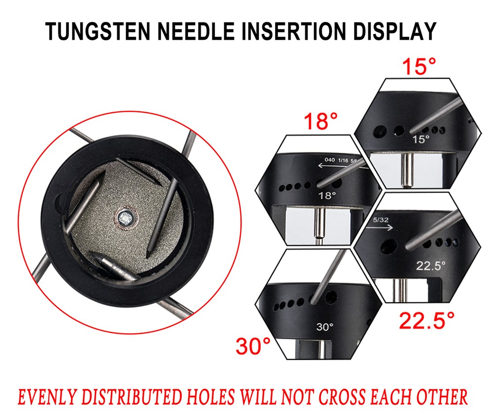 Tungsten Electrode Grinders & Sharpeners Multi-Angle Offsets TIG Welding Tools