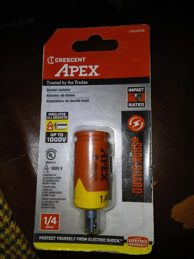 Crescent eSHOK-GUARD Socket 1/4