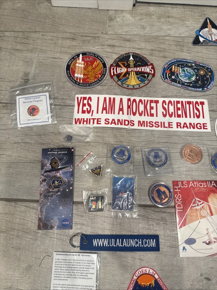 NASA Space Force Air Force Memorabilia Lot