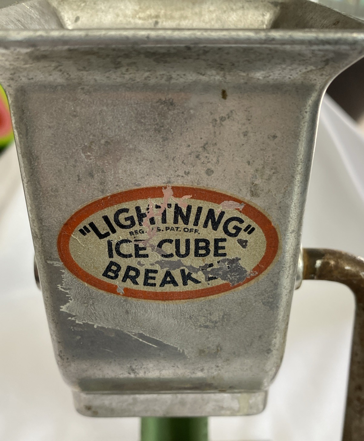 Vintage 1930's Lightning Ice Cube Breaker No 104 North Bros Manufacturing Co