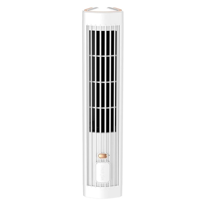 Practical Table Fan Quiet Operation Fan Rechargeable Air Cooling Fan ABS Texture