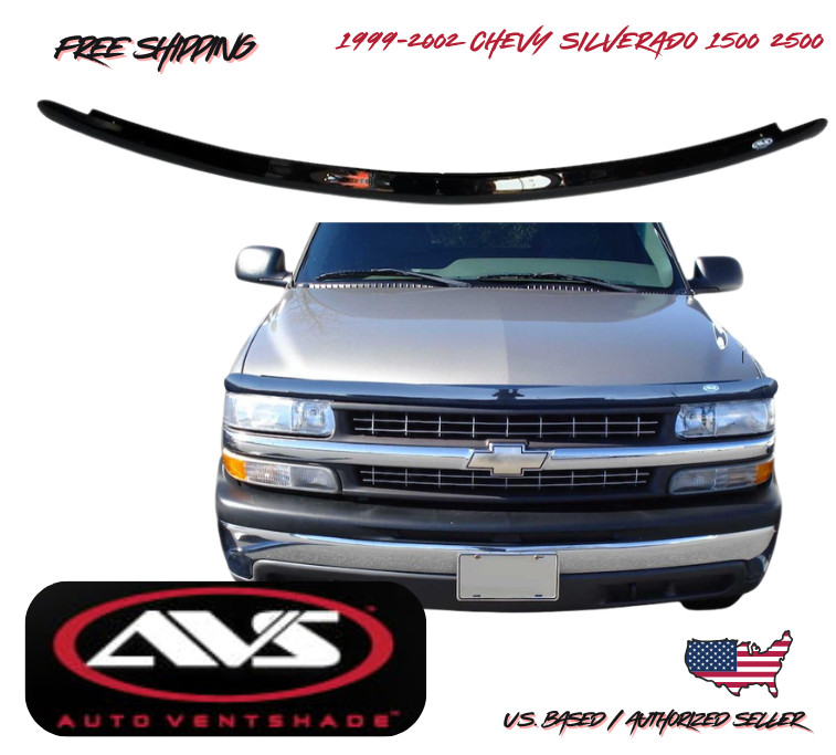 1992-2002 Chevy Silverado 1500 2500 AVS Bugflector Medium Profile Hood Shield