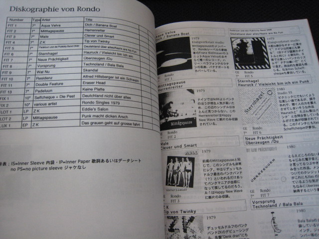 Neu Deutsche Welle Japan Discography Book Ata Tak Ink Pure Freude Kraut Rock