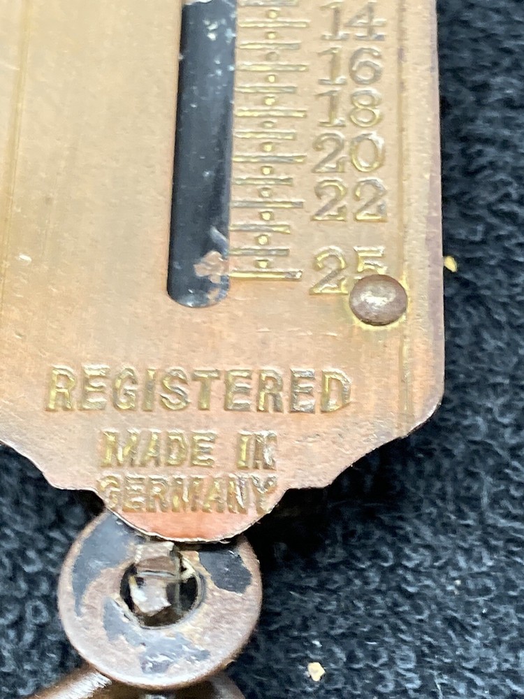 Vintage German pocket scale