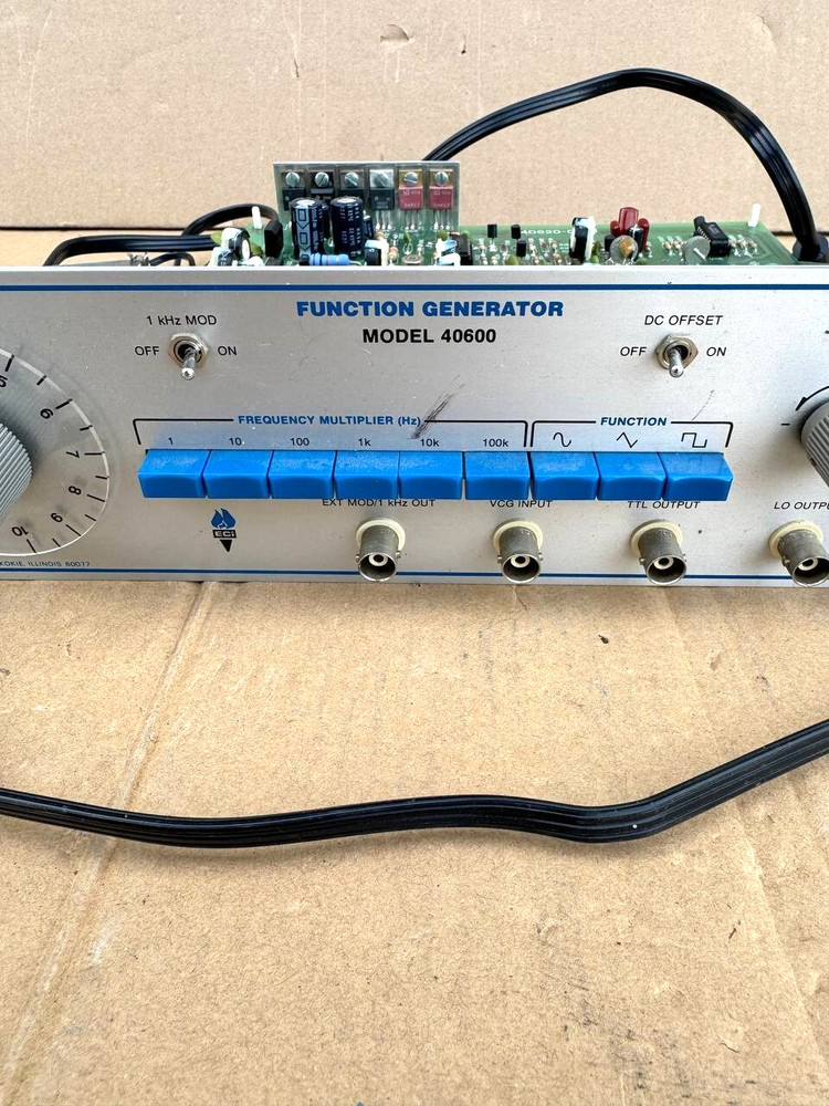 ECI Energy Concepts Function Generator 40600 Plug In Module