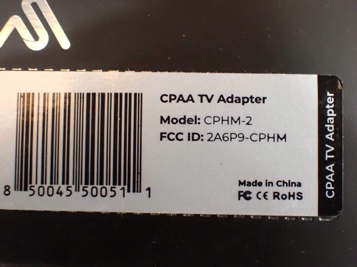 AUTOSKY CPHM-2 CarPlay TV Adapter