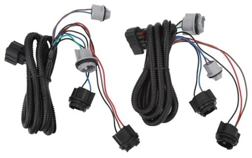 Driver & Passenger Side Tail Lamp Wiring Harness Compatible with Chevy