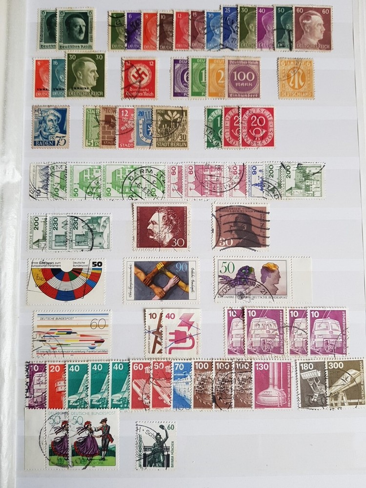 COLLECTION OF VARIOUS GERMANY STAMPS
