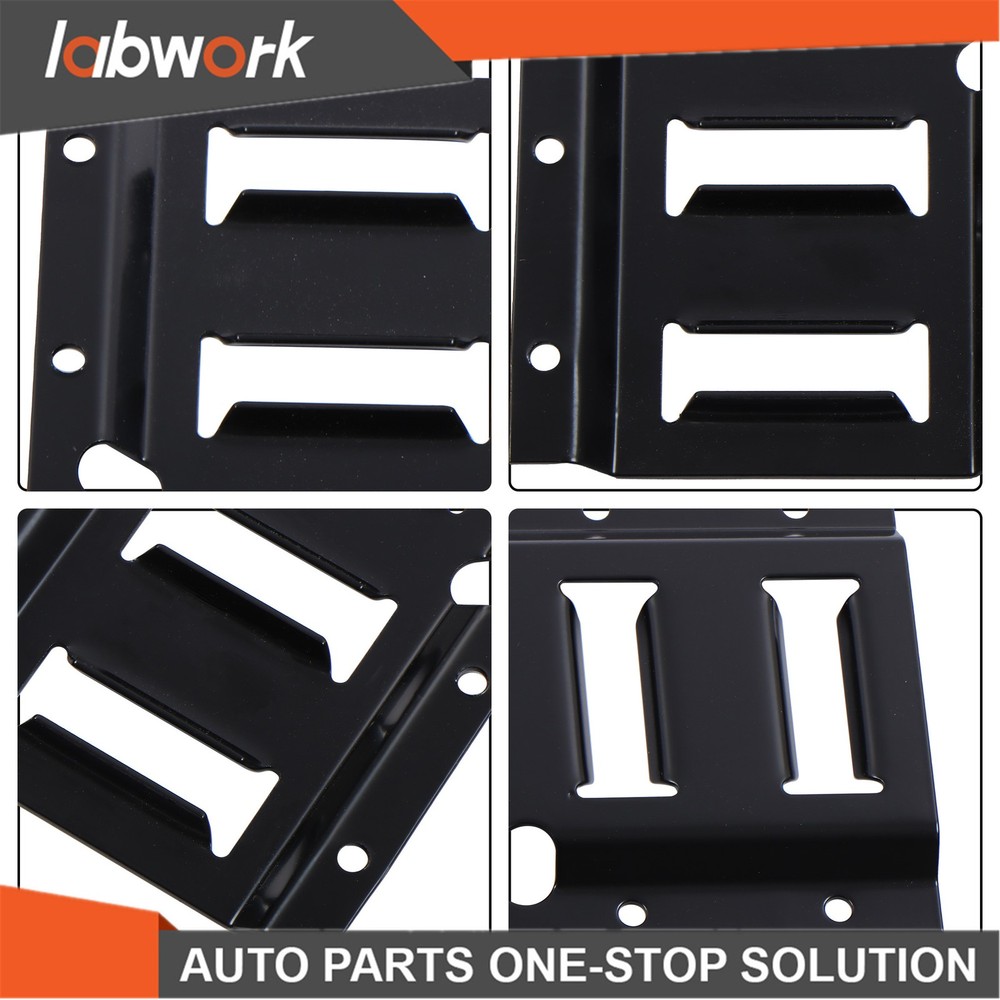 Labwork E Track Tie Down Rail Kit 2×1' E Track Rails for Garages Vans Trailers