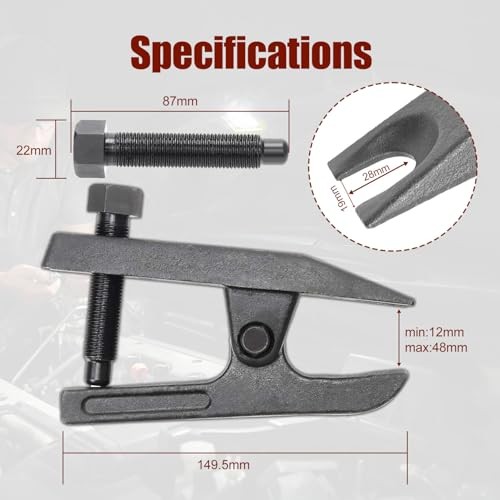 Universal Ball Joint Separator Tool, Removal Tool Compatible with Separating