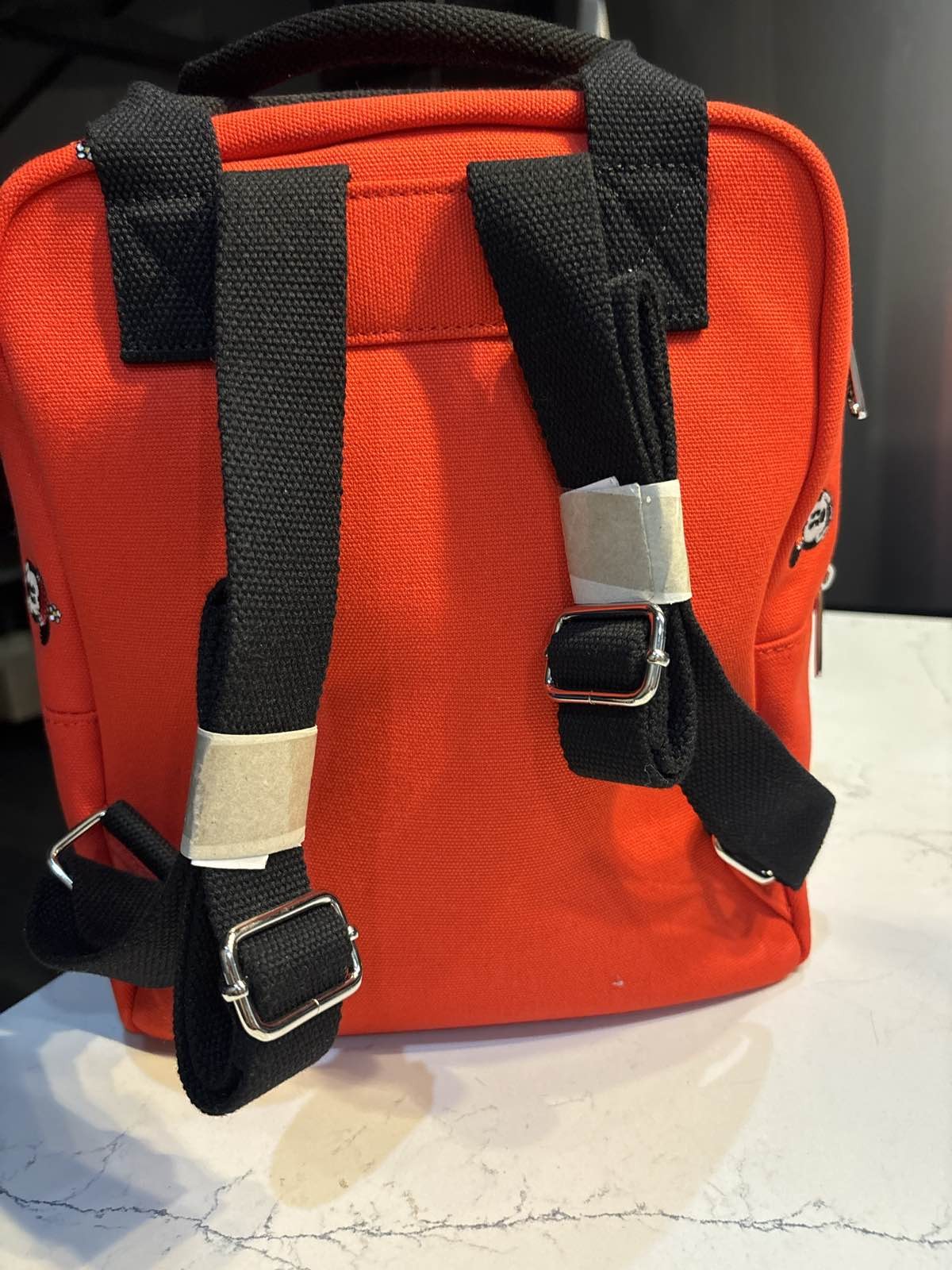 Loungefly Disney Minnie Mouse Red Embroidered Ears Mini Backpack NWOT