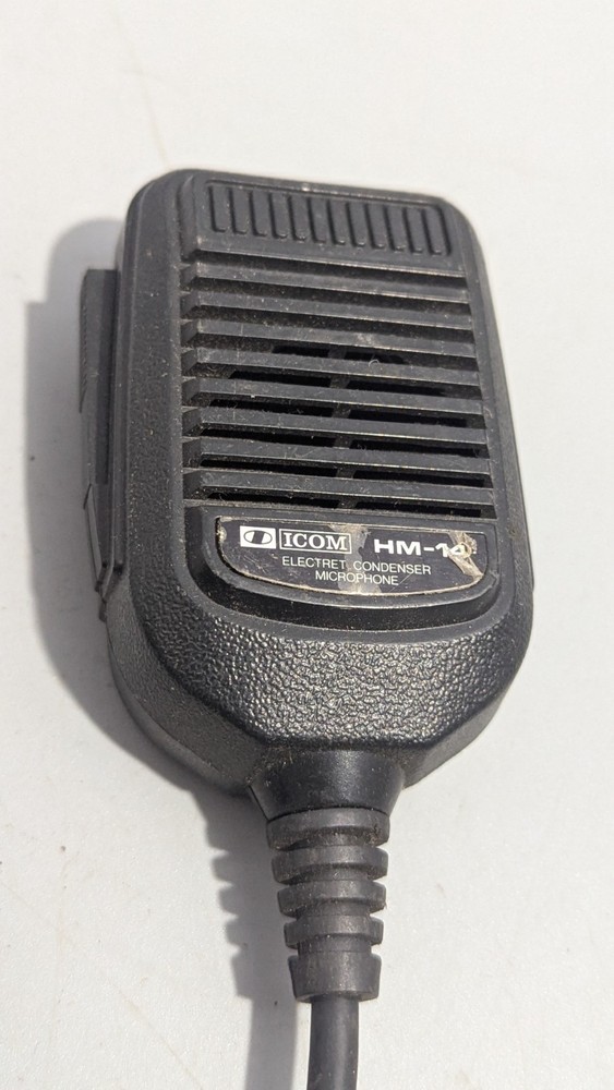 ICOM HM-14 microphone made in JAPAN