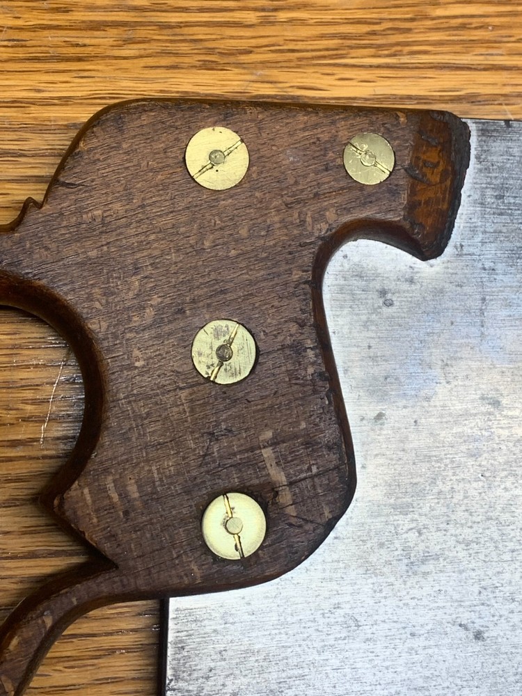 Early Wheeler, Madden & Clemson rip saw with split nuts