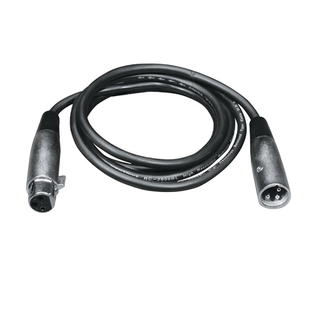 Universal 25FT 3-Pin DMX Lighting Cable (2 pack)
