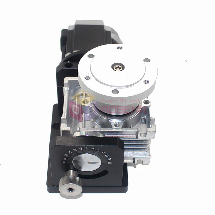 Electric 360° Rotary Turntable Precision Rotating Platform 300mm Workbench