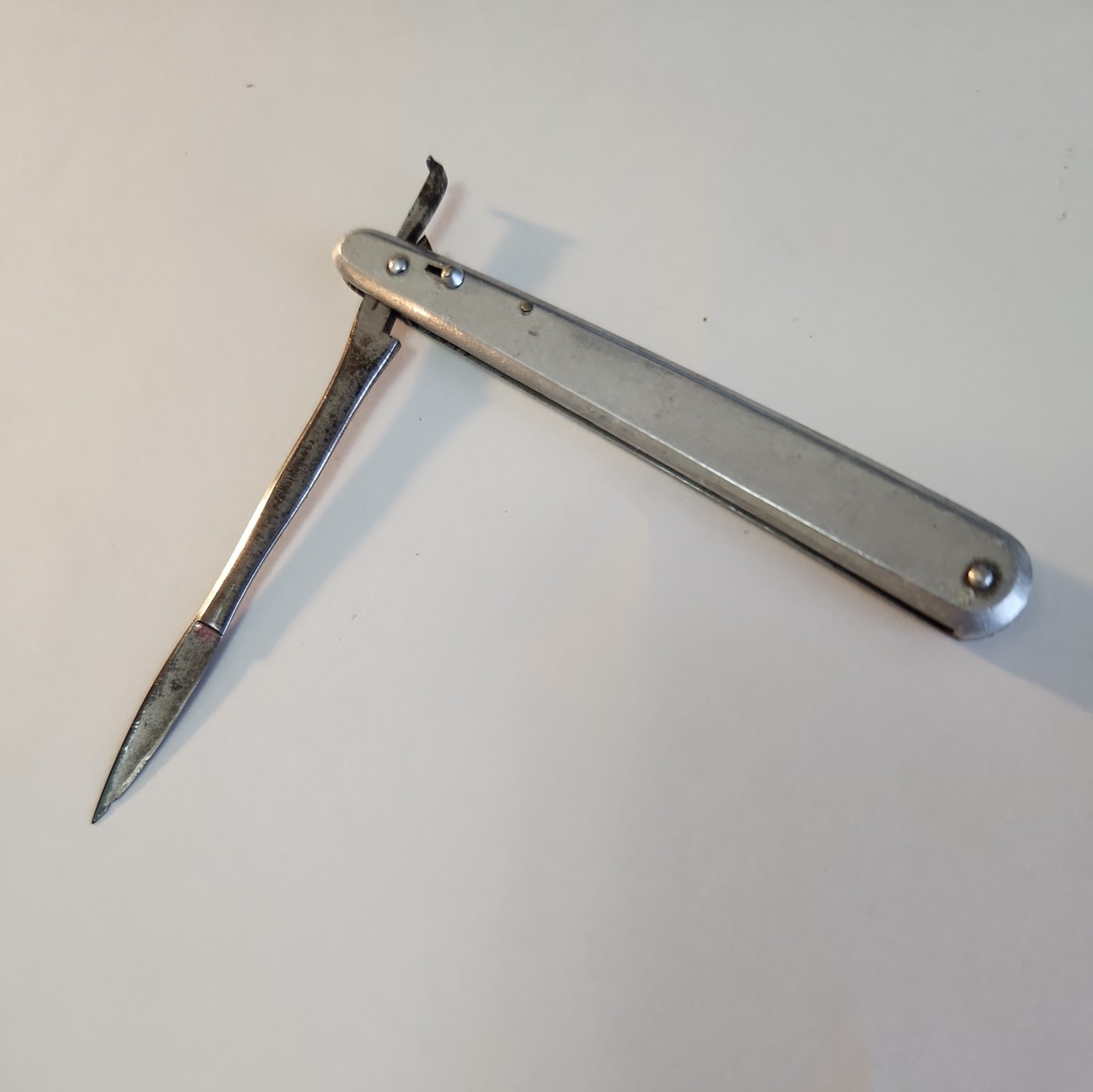Vintage Surgical Folding Scalpel 1" blade Overall Length 6" Armstrong & Company