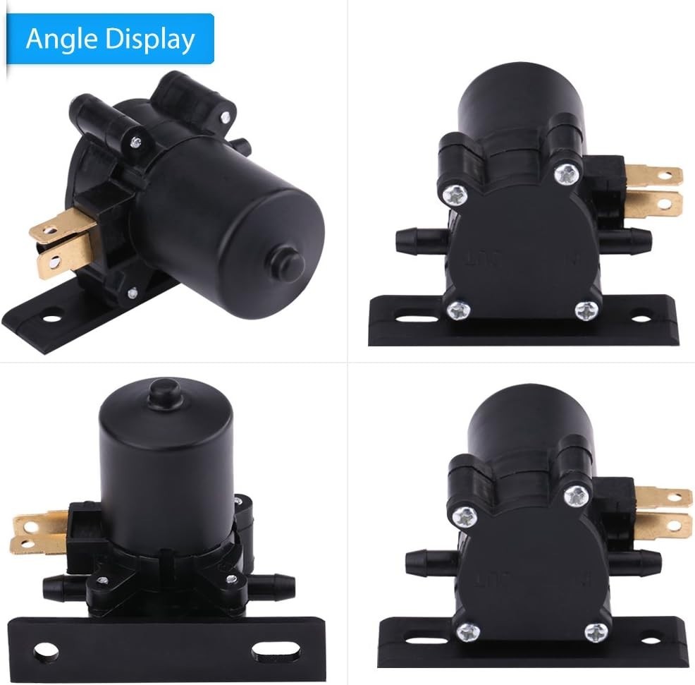 Windshield Washer Pump Windscreen Washer Pump Inline Washer Fluid Pump 12v Un...