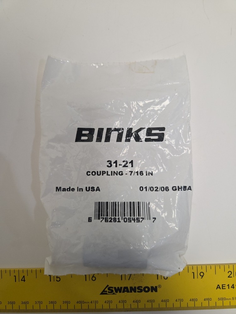 Binks 31-21 7/16" Agitator Coupling