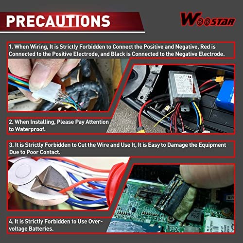 Motorcycle Speed Controller Replacement for Electrical Scooter E 48V 1000W