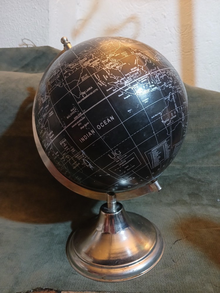 Black and Silver Globe