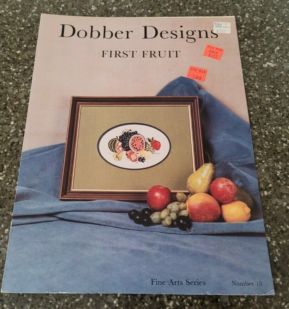 First Fruit Dobber Designs Counted Cross Stitch / Needlepoint Number 18