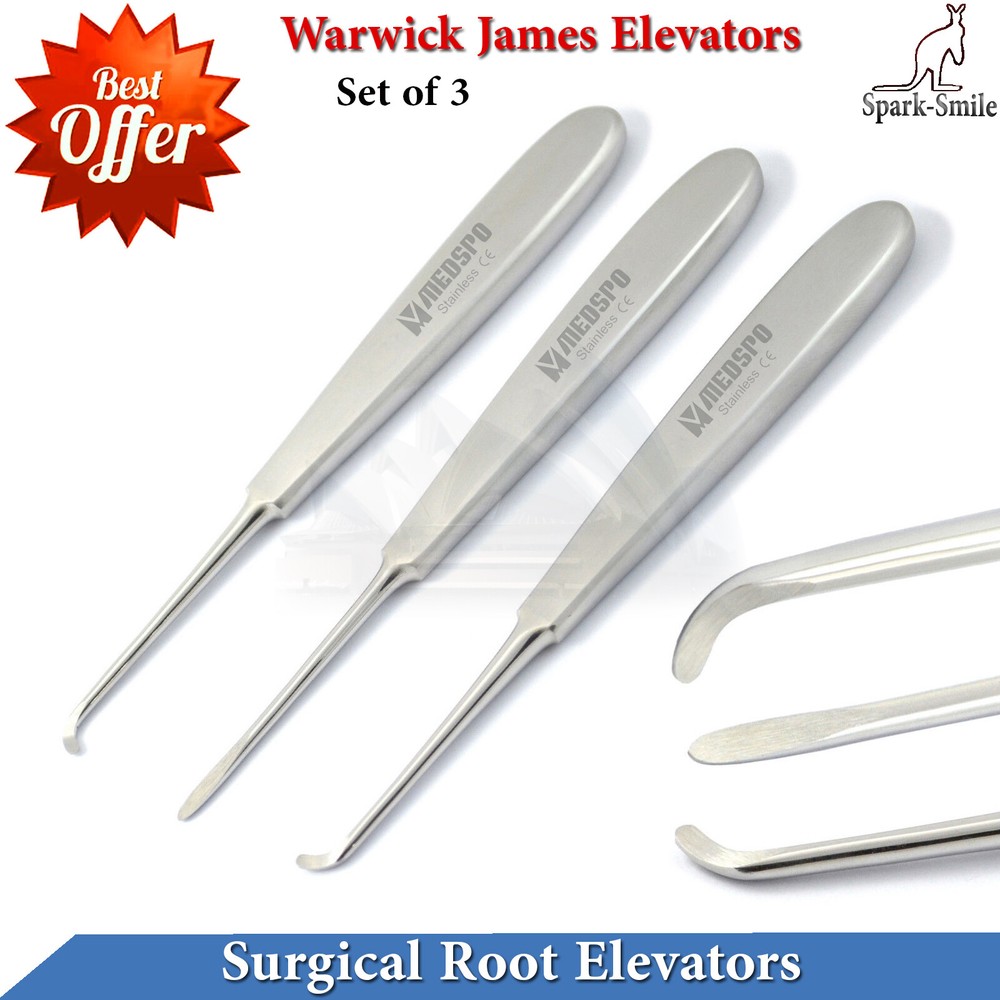 Periodontal Ligament Surgical Elevators Warwick James Tooth Extraction