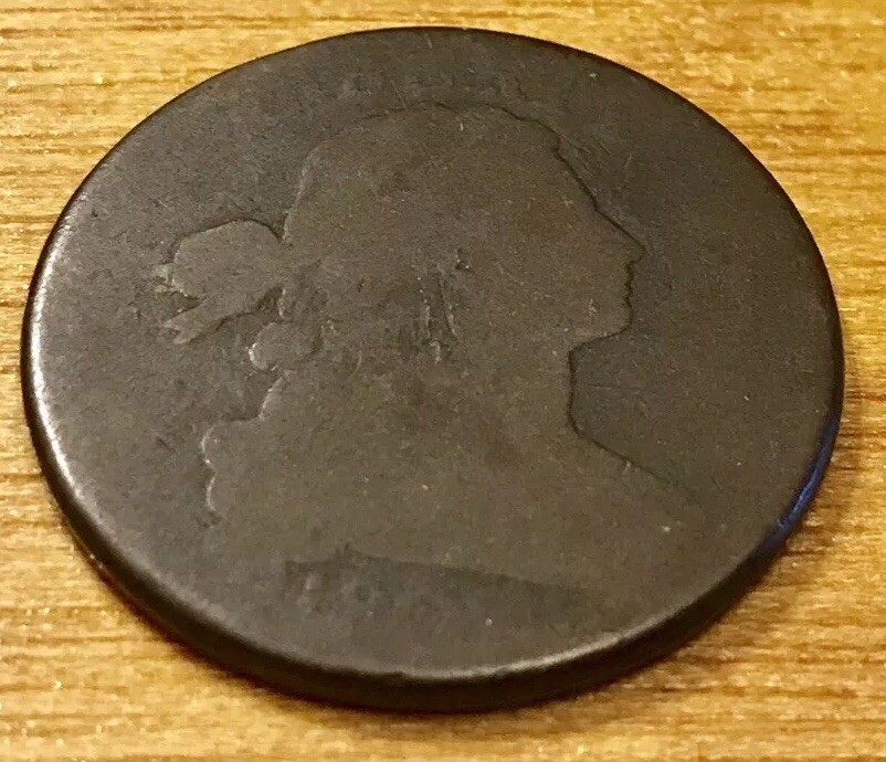 1802 Draped Bust Large Cent - 1c Early American Copper