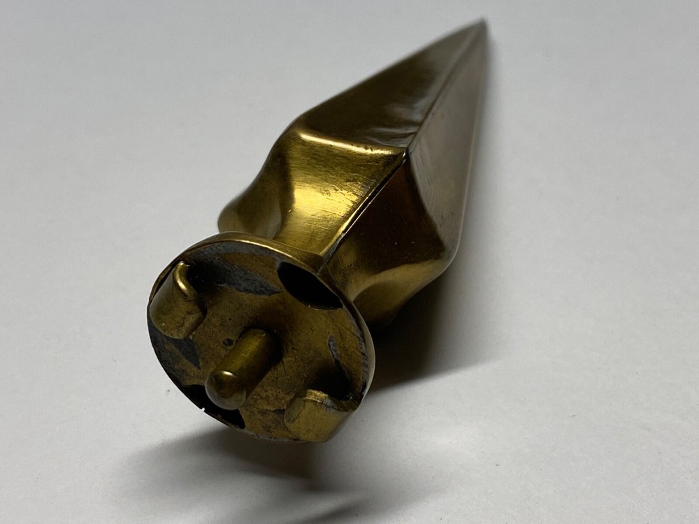 M1881, HELMET SPIKE AND OAK LEAF BASE, PRIVATE PURCHASE, INTERLOCKING SET