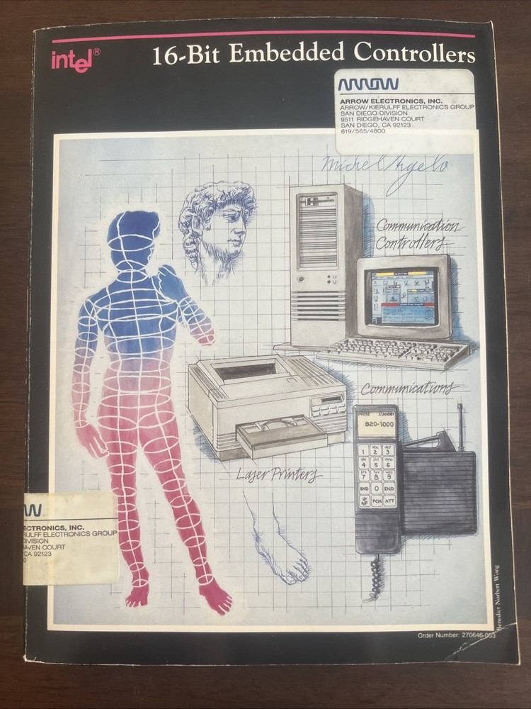 Intel 16-bit Embedded Controllers 1991
