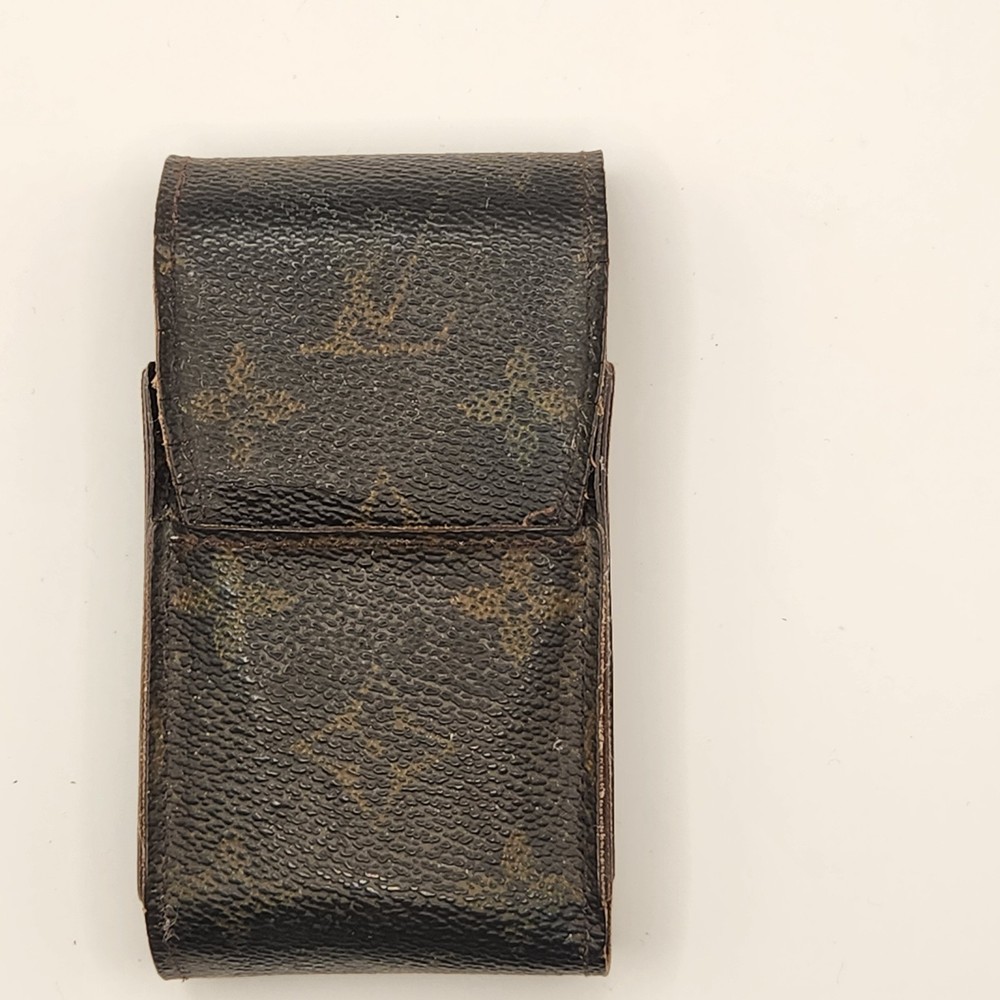 Louis Vuitton Monogram Cigarette Case Brown