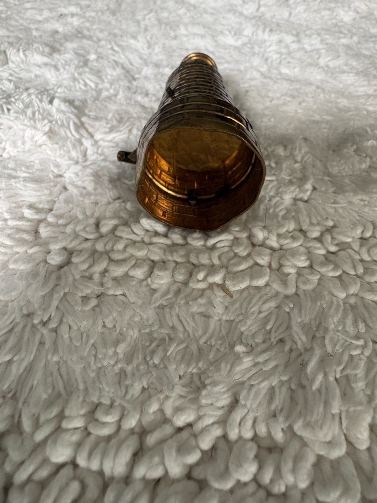 Antique Brass Lighthouse Tape Measure