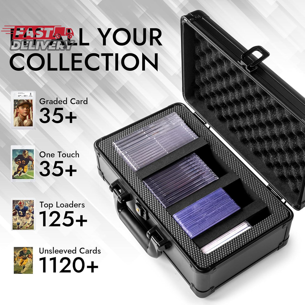 Top Loader Storage Box, Graded Card Storage Boxes, Trading Card Organizer Cases,