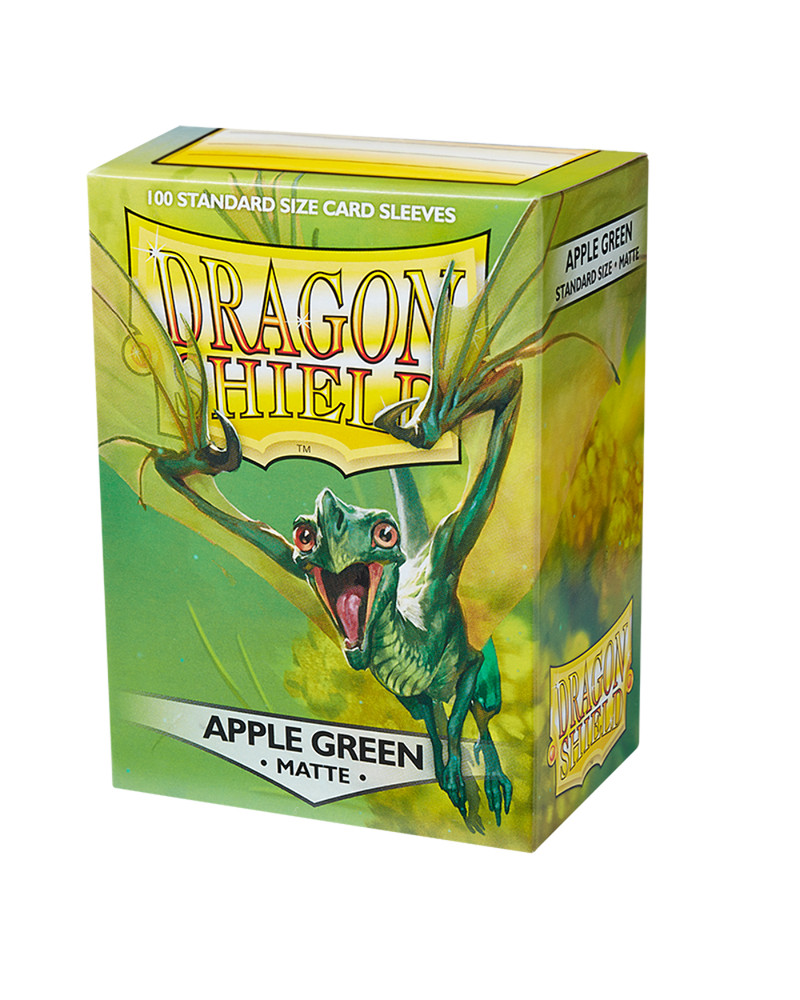 Dragon Shield Sleeves: Standard Matte - Apple Green 100CT