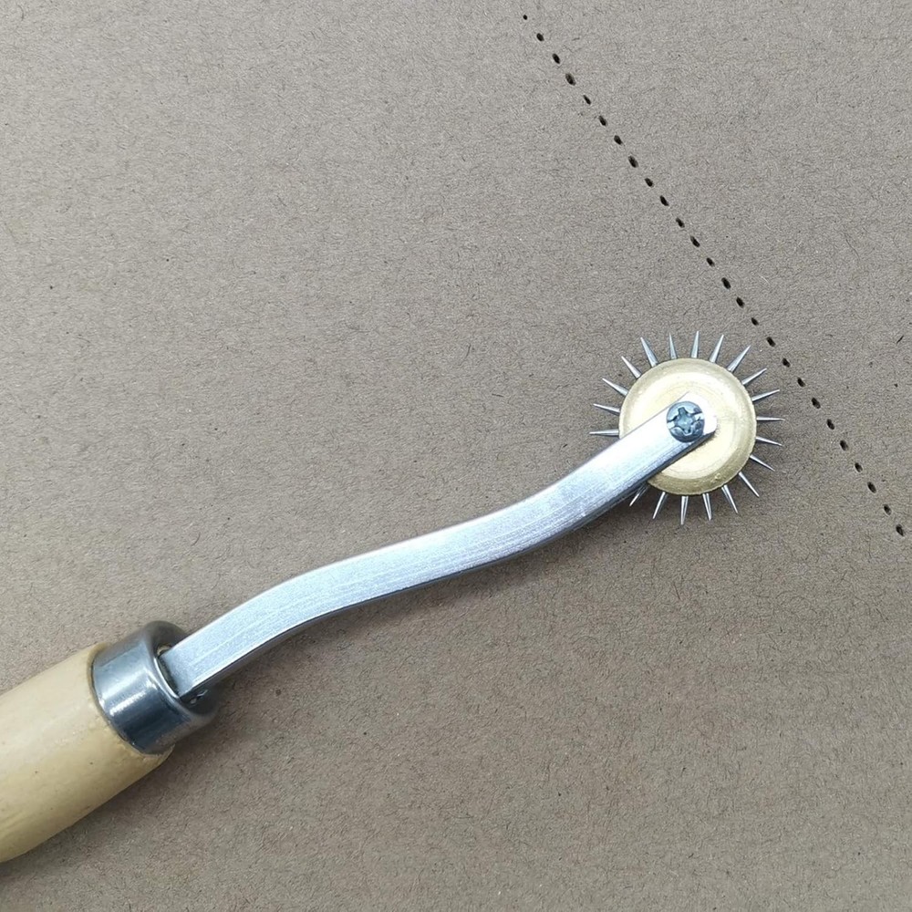 RONYOUNG 4PCS 4mm Sewing tracing Wheel for Sewing Patterns, Pounce Wheel, Perfor