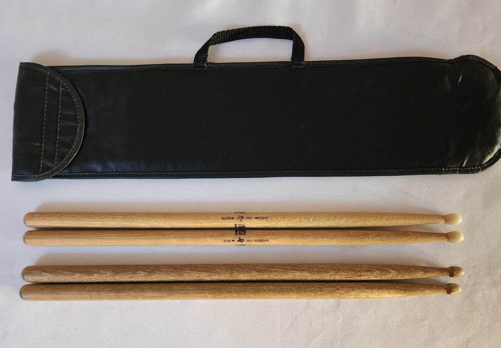 Pro-Mark Millenium II 5B & LA Special Drum Sticks with Case Hickory